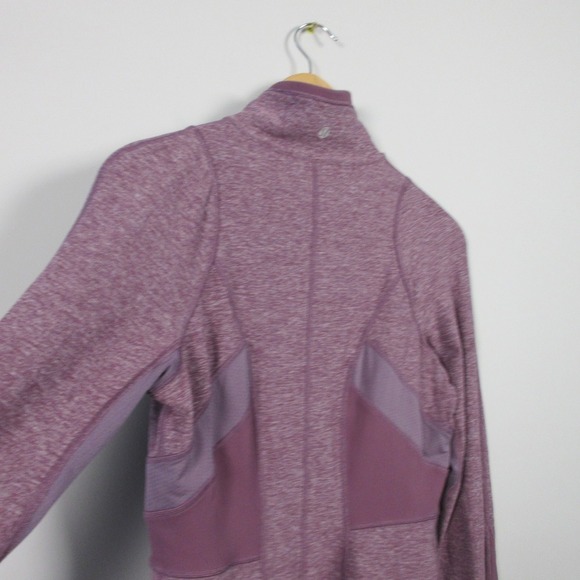 Lululemon Full Tilt 1/2 Zip Pullover Long Sleeve Top Women 8 Purple 358 - Picture 5 of 15